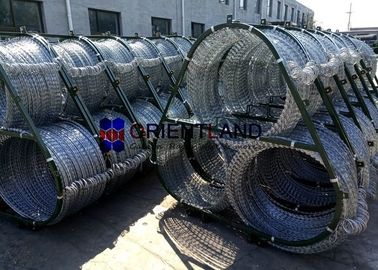 Triple Standard Concertina Wire Fence 75m Military Concertina Coil Fencing
